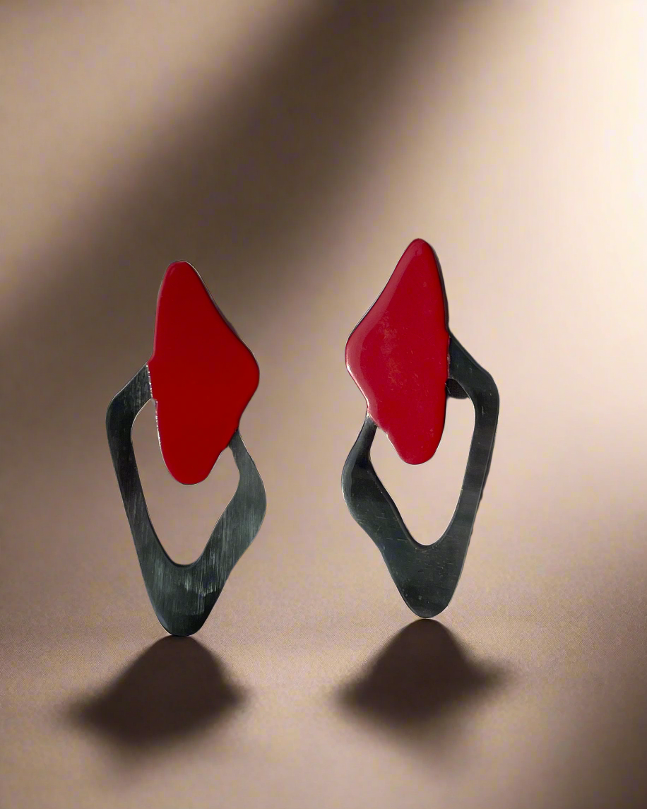 Bông tai sơn mài thời trang Hity