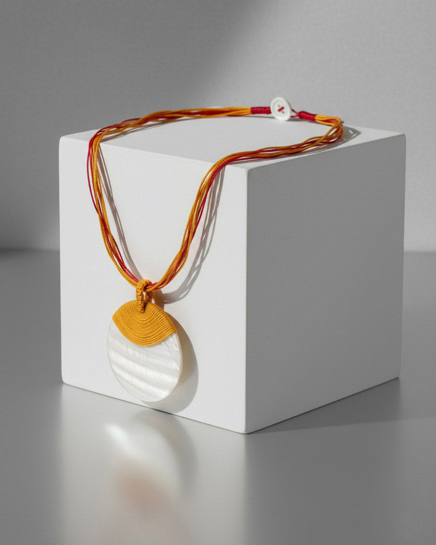 Vòng cổ mặt xà cừ thời trang Hity