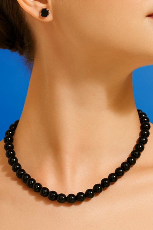 Vòng cổ ngọc trai từ tính nam châm thời trang Hity