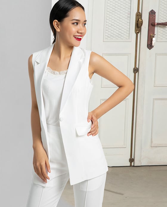 Áo Khoác Gilet Bach Yến TOP112