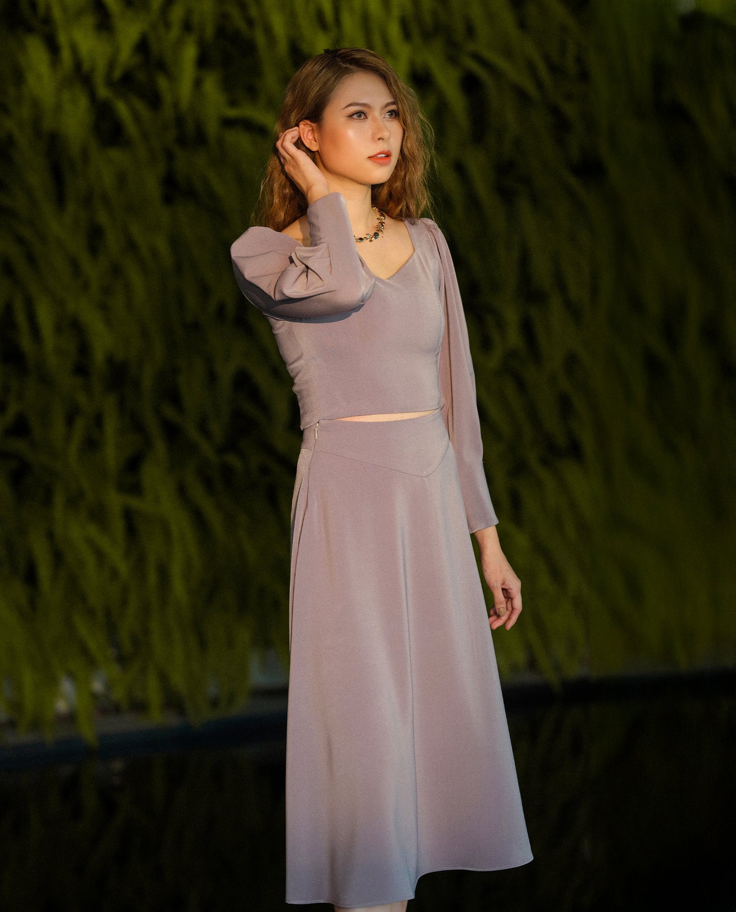 Áo Croptop Smock Vĩ Dạ TOP179