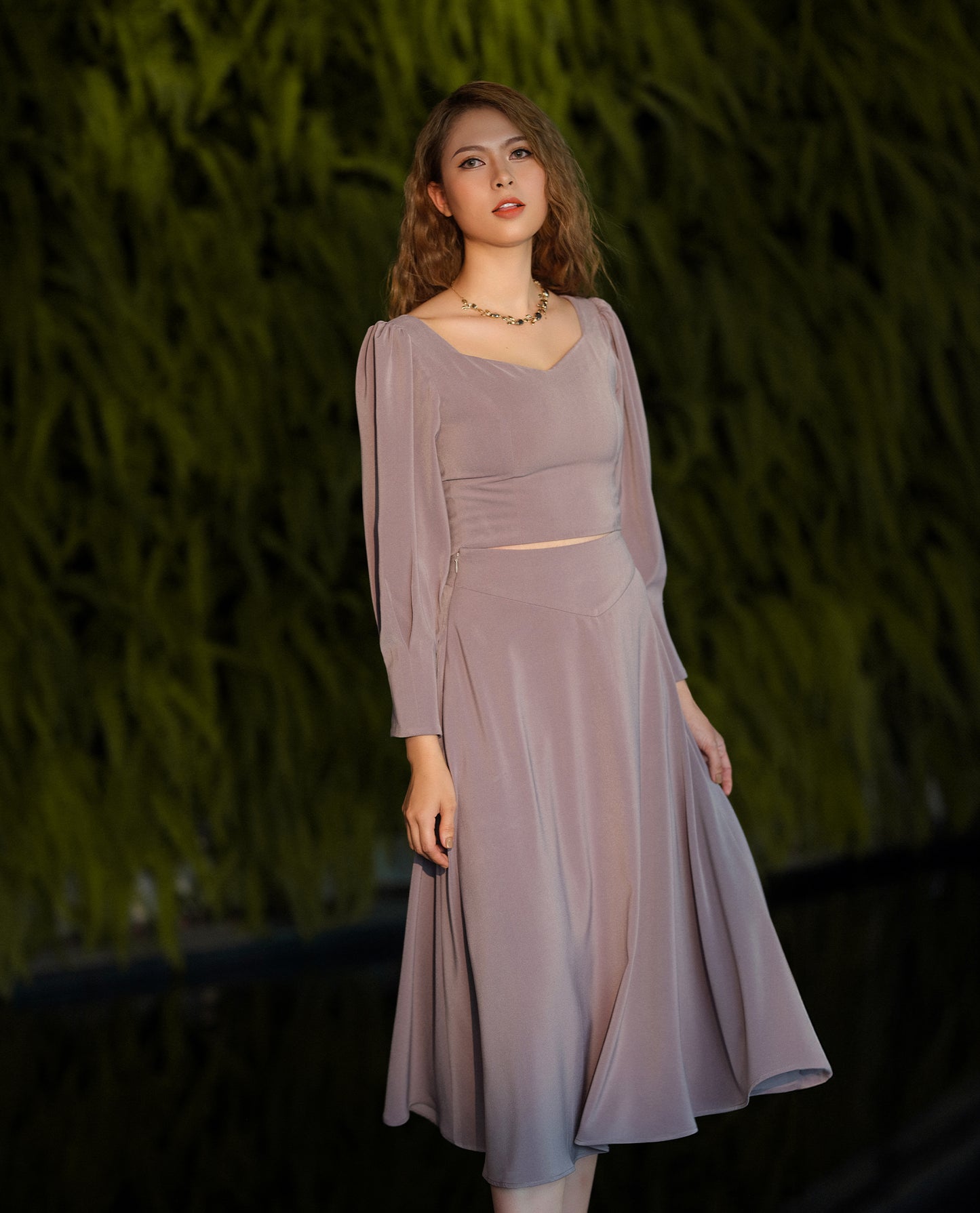 Áo Croptop Smock Vĩ Dạ TOP179