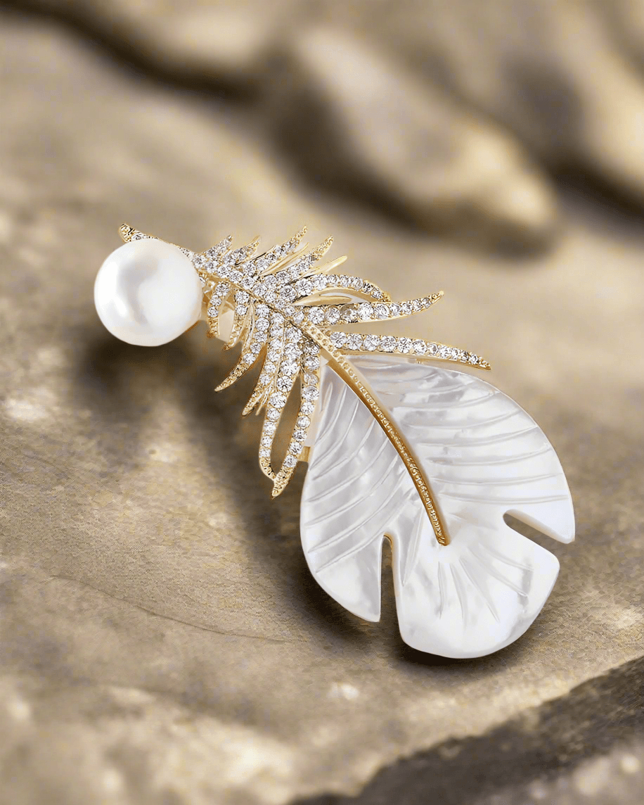 Cài Áo Xà Cừ Baroque Vũ - Hity