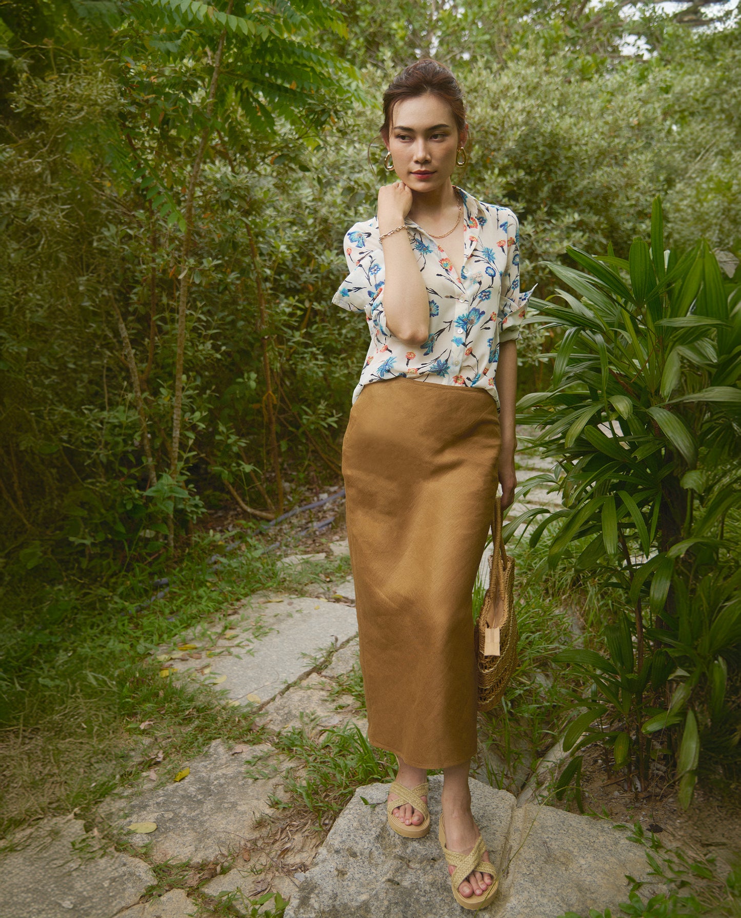 Váy Linen Suông Mộc SKI047