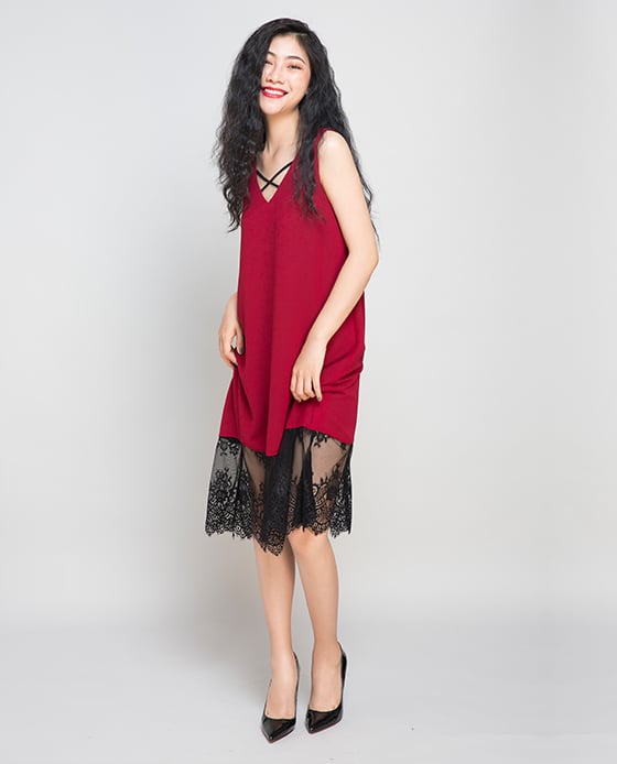 Đầm Suông 2 trong 1 DRE058