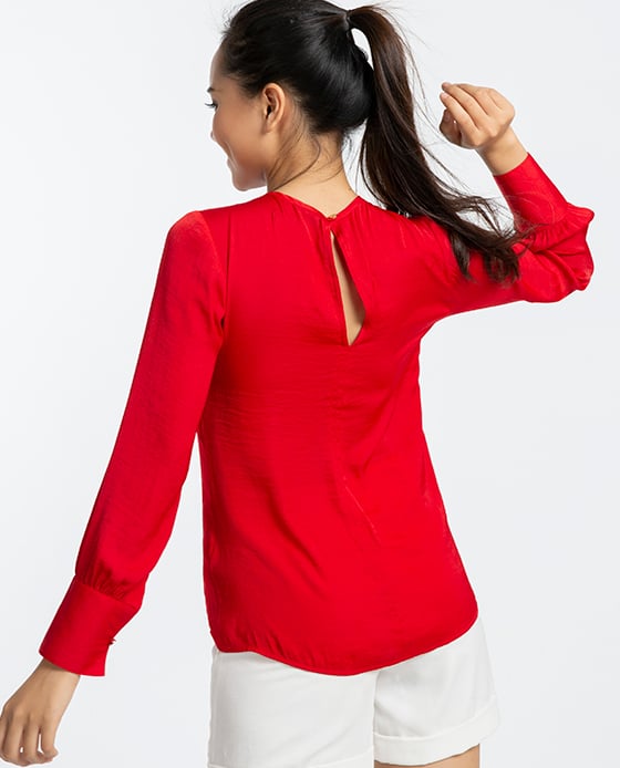 Áo Cổ Tròn Scarlet TOP103