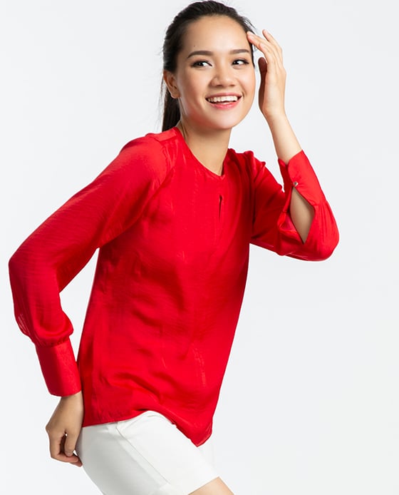 Áo Cổ Tròn Scarlet TOP103