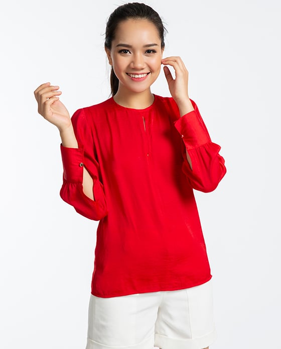 Áo Cổ Tròn Scarlet TOP103