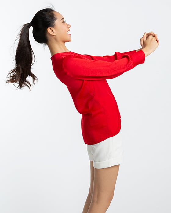 Áo Cổ Tròn Scarlet TOP103