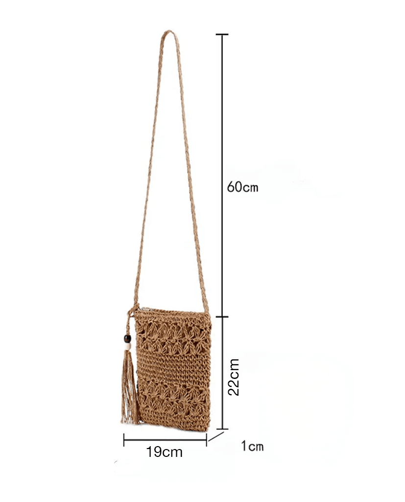 Giỏ Cói Đeo Chéo Tote ACC239 - Hity