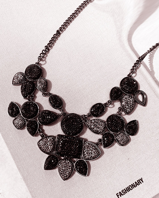 Vòng Cổ Đá Đen Noir ACC257
