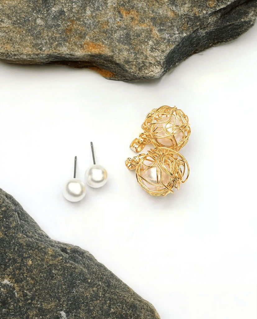 Bông Tai Ngọc Trai Baroque Handmade - Hity