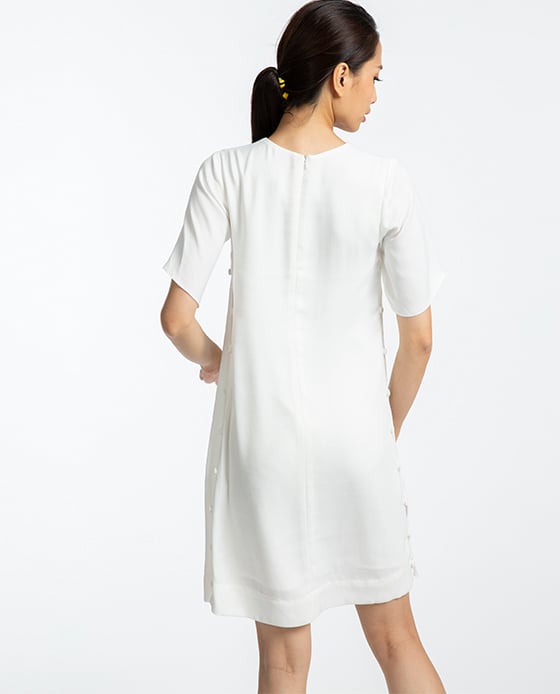 Đầm Suông Lụa Chloe DRE095