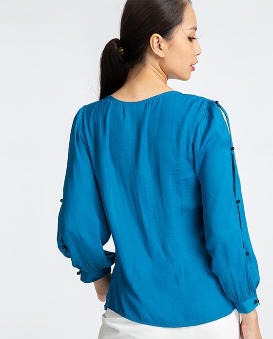 Áo Peplum Hải Vân TOP104