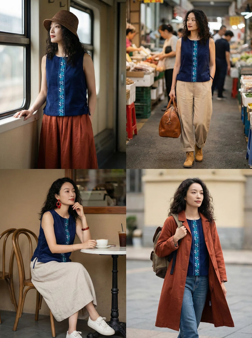 Áo croptop phối thổ cầm thời trang Hity