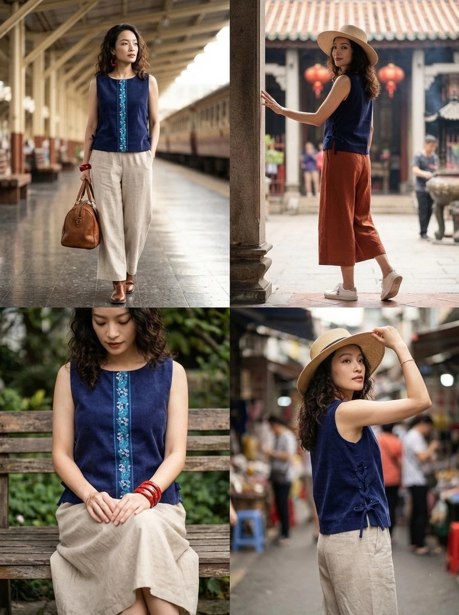 Áo croptop phối thổ cầm thời trang Hity