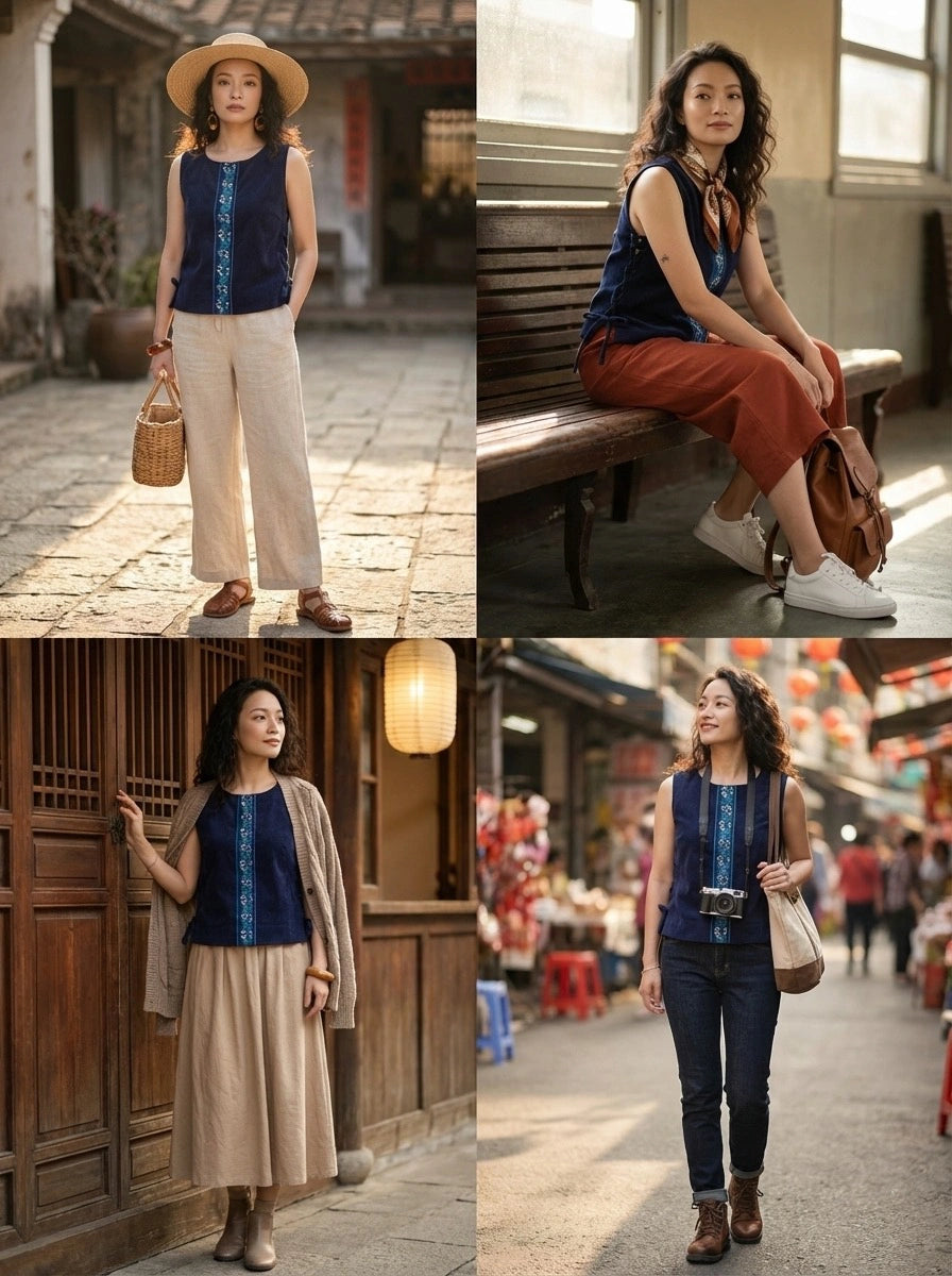 Áo croptop phối thổ cầm thời trang Hity