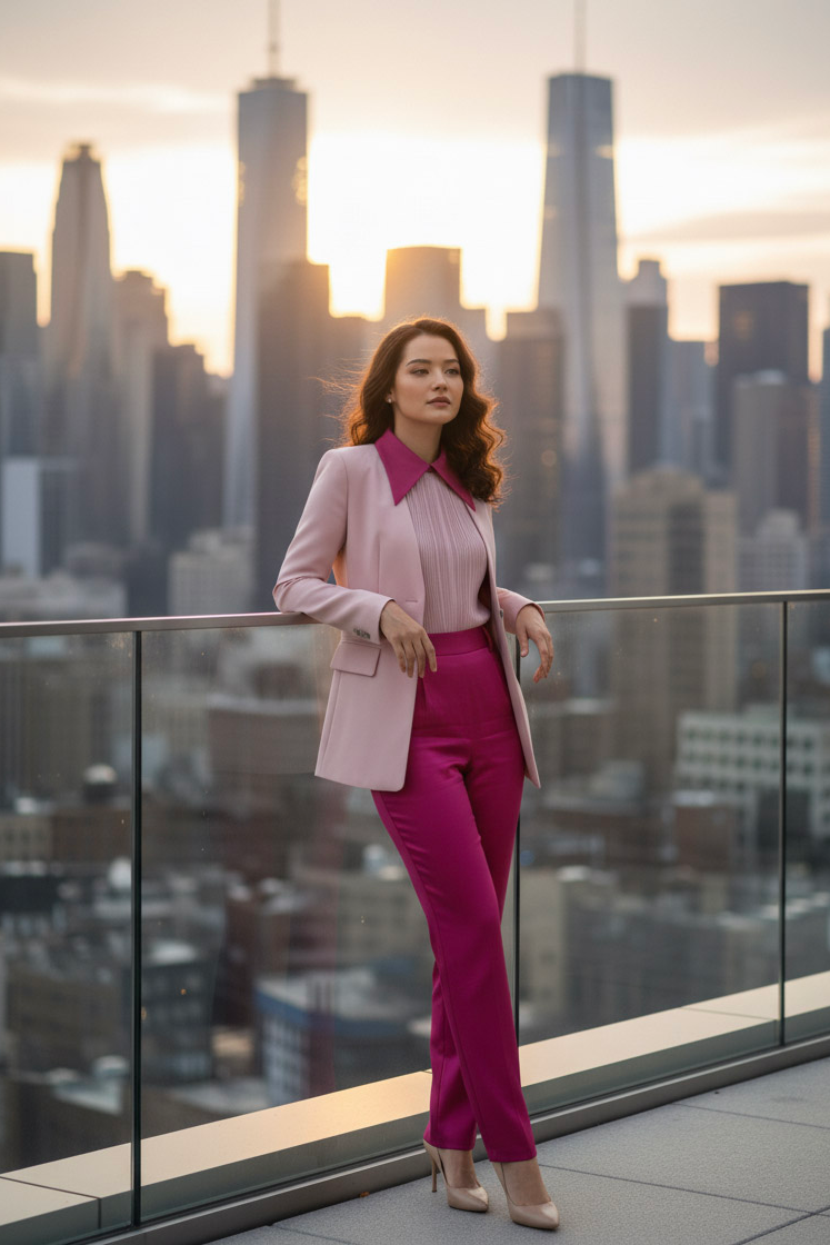 Áo khoác blazer vest nữ thêu tay thời trang Hity