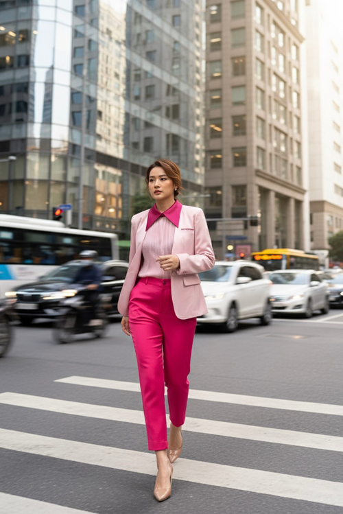 Áo khoác blazer vest nữ thêu tay thời trang Hity