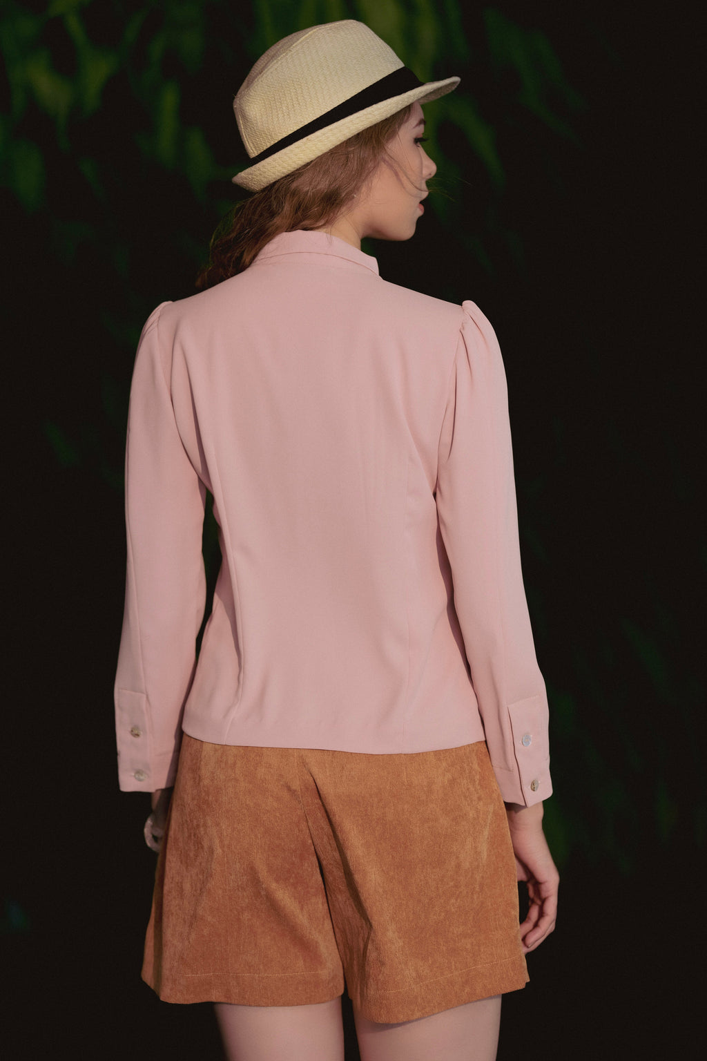 Áo kiểu cổ nơ retro thời trang Hity