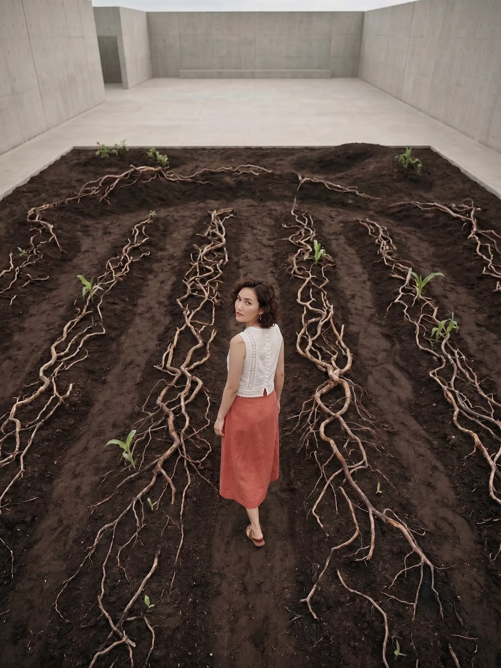 Áo ngắn croptop linen trắng phối ren cotton thời trang Hity
