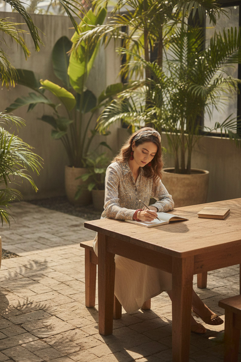 Áo sơ mi tay dài chiffon voan hoa nhí cổ điển vintage thời trang Hity