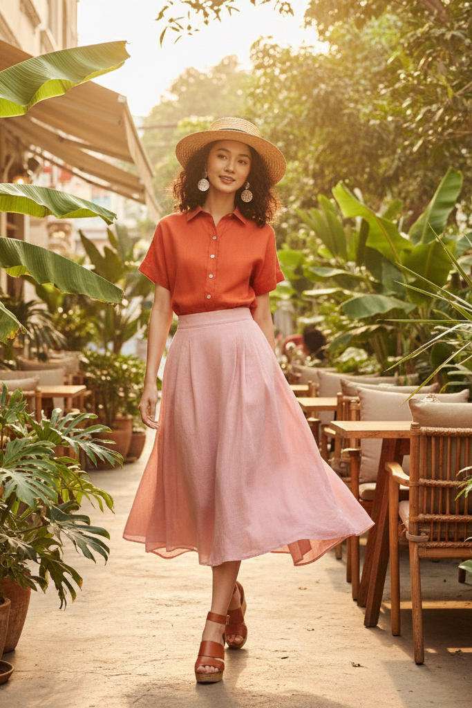 Áo Sơ Mi Linen Thổ