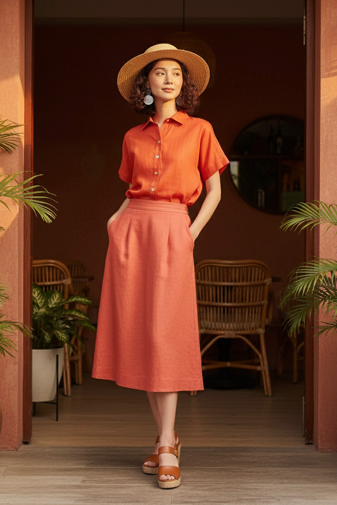 Áo Sơ Mi Linen Thổ