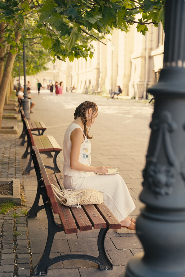 Áo vest linen thêu tay thời trang Hity