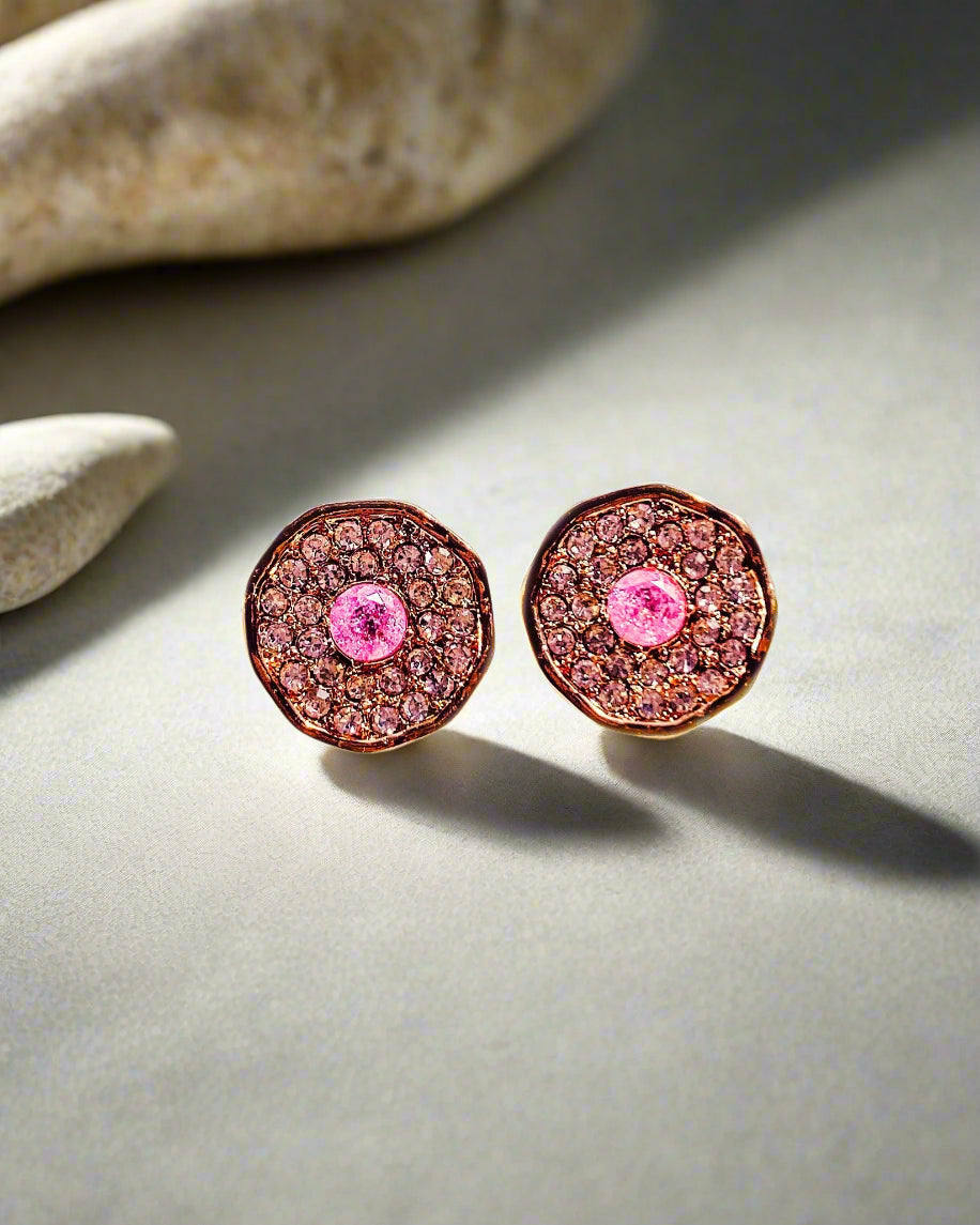 Bộ trang sức vòng cổ bông tai nụ thời trang Hity