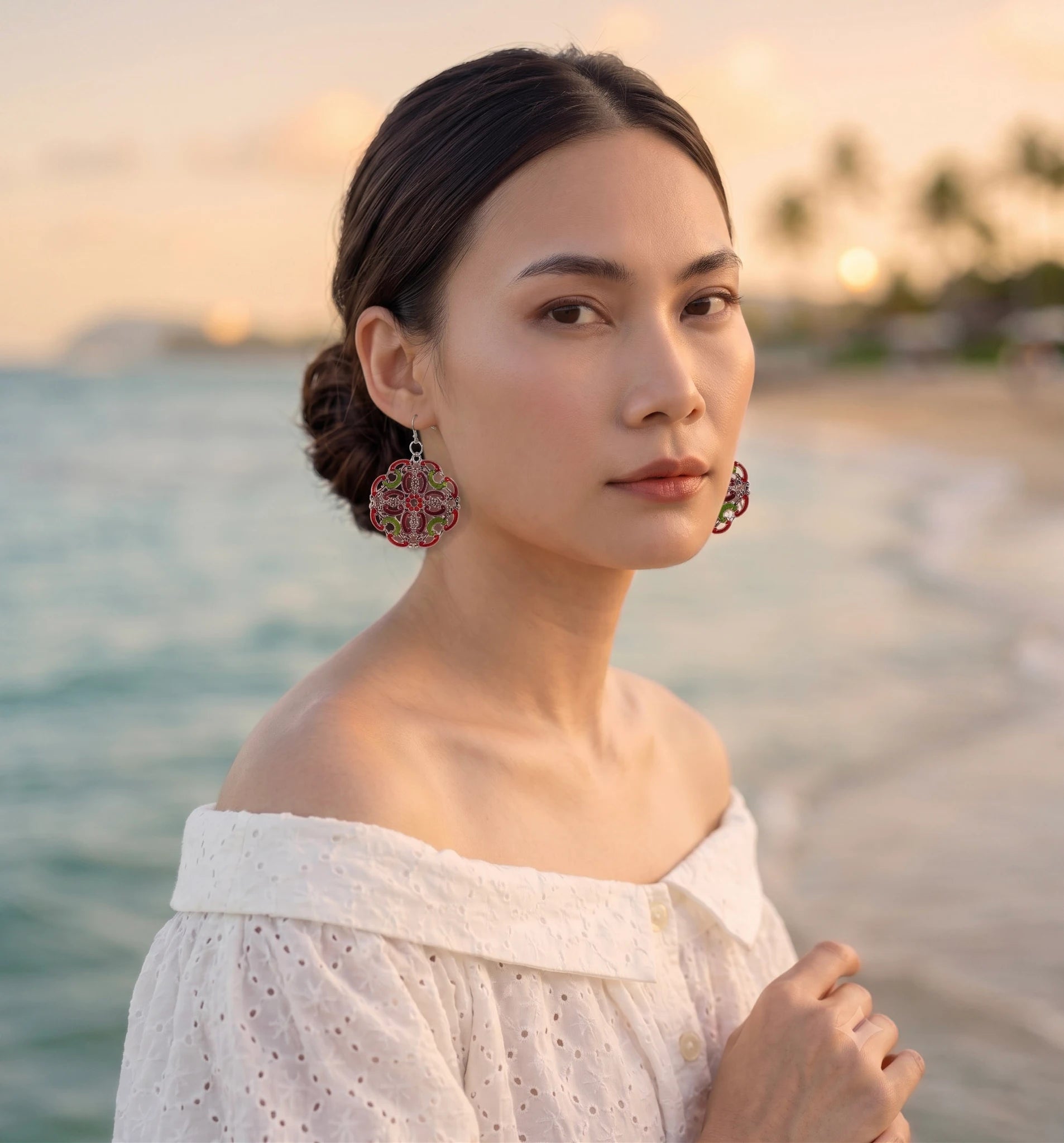 Bông tai boho thời trang Hity