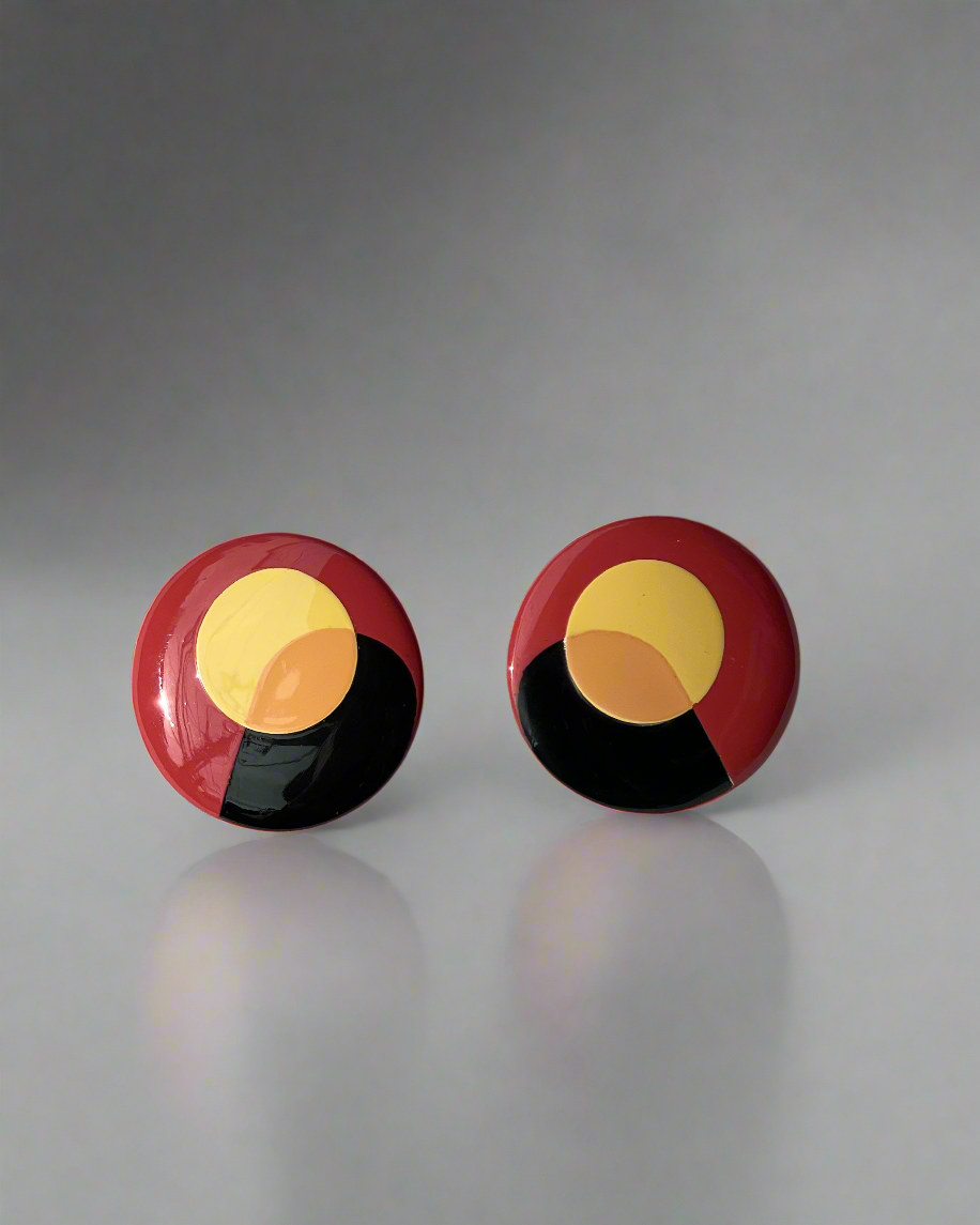 Bông tai nụ sơn mài thời trang Hity