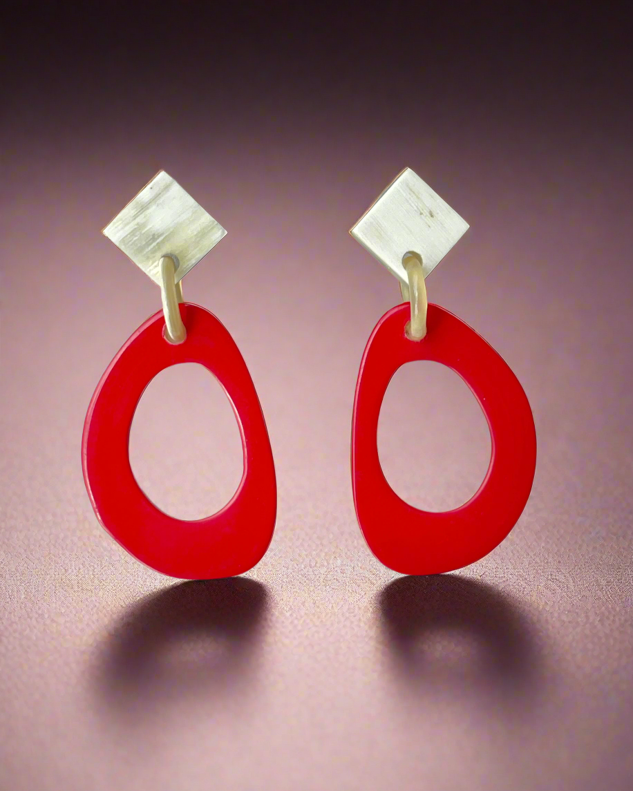 Bông tai sơn mài thời trang Hity