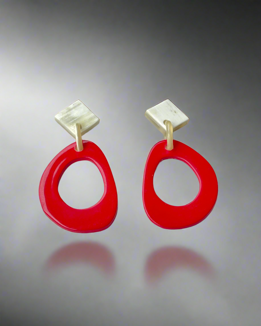 Bông tai sơn mài thời trang Hity