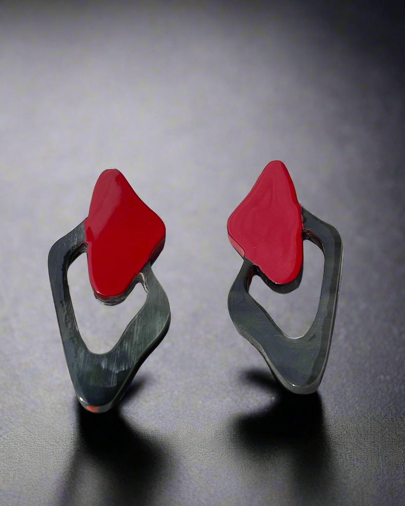 Bông tai sơn mài thời trang Hity