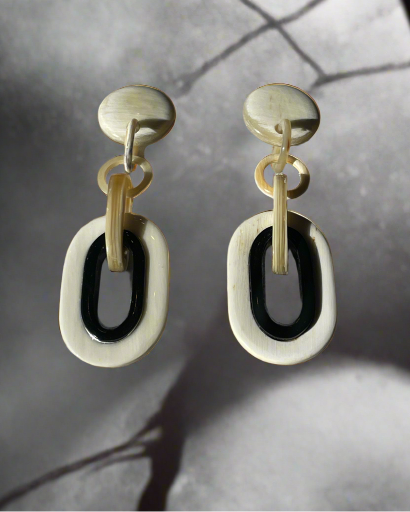 Bông tai sửng trâu dáng dài thời trang Hity