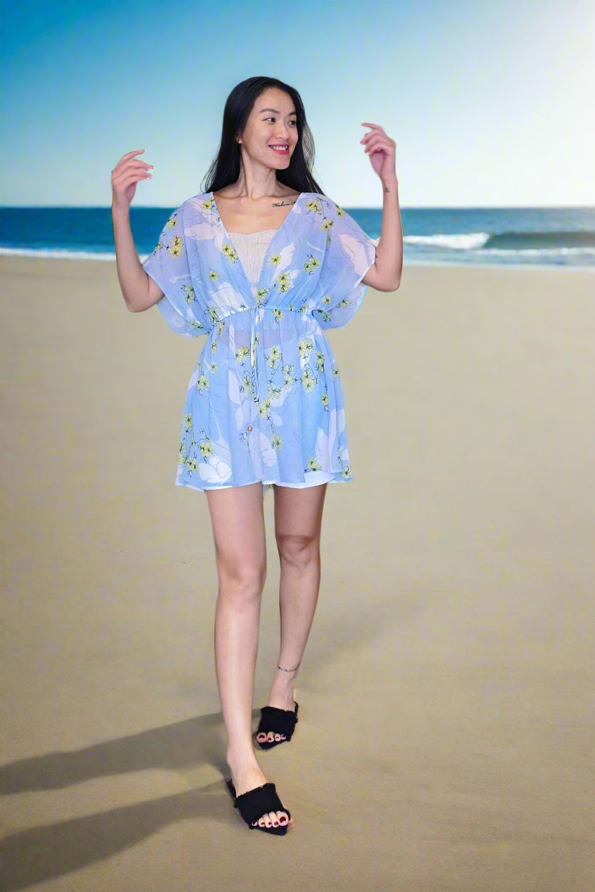 Đầm khoác bikini cover up thời trang Hity