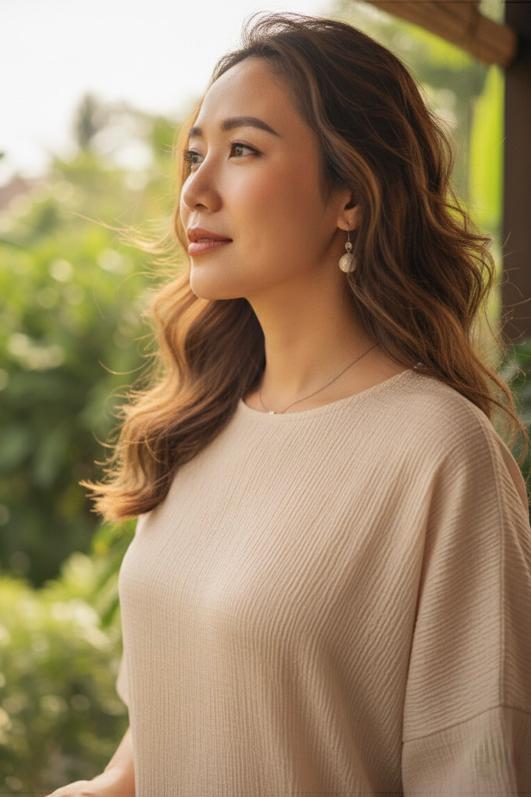 Đầm suông lụa tơ tằm lãnh Mỹ A thời trang Hity