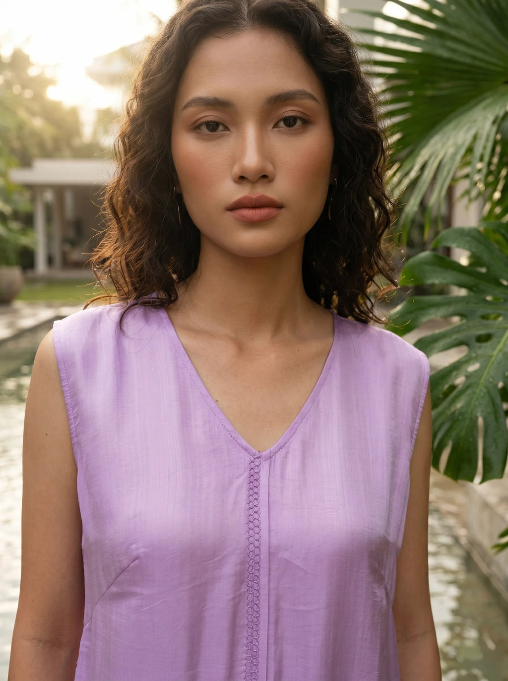 Đầm maxi lụa tơ tằm thêu tay thời trang Hity