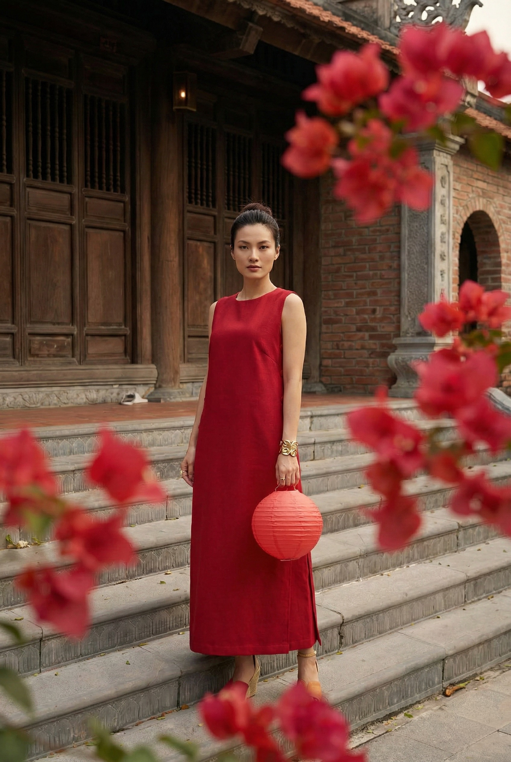 Đầm Suông Xẻ Tà Lộc