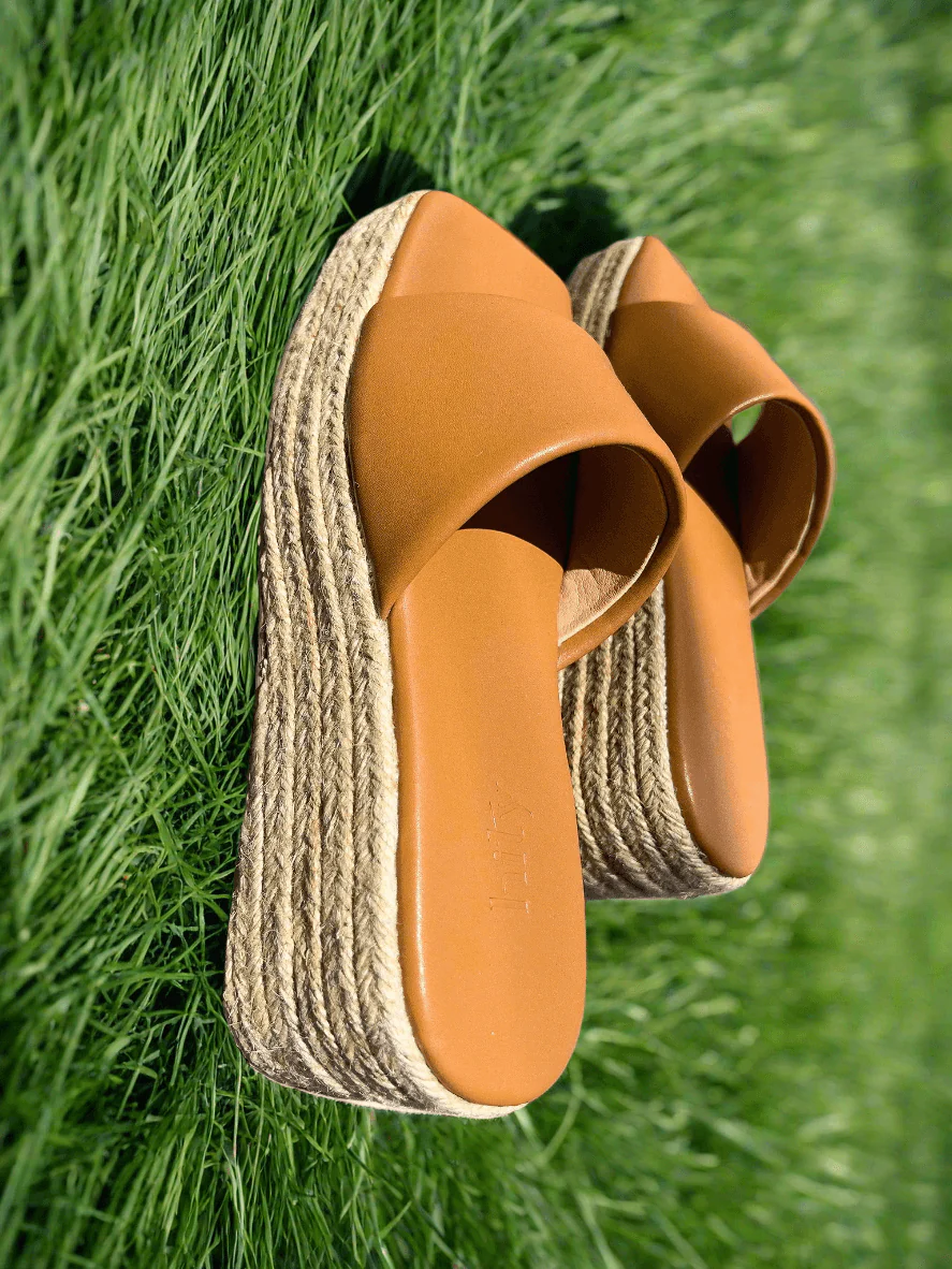 Dép cói đế xuồng quai ngang thời trang Hity