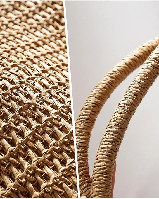 Giỏ cói giấy dáng tote mềm thời trang Hity