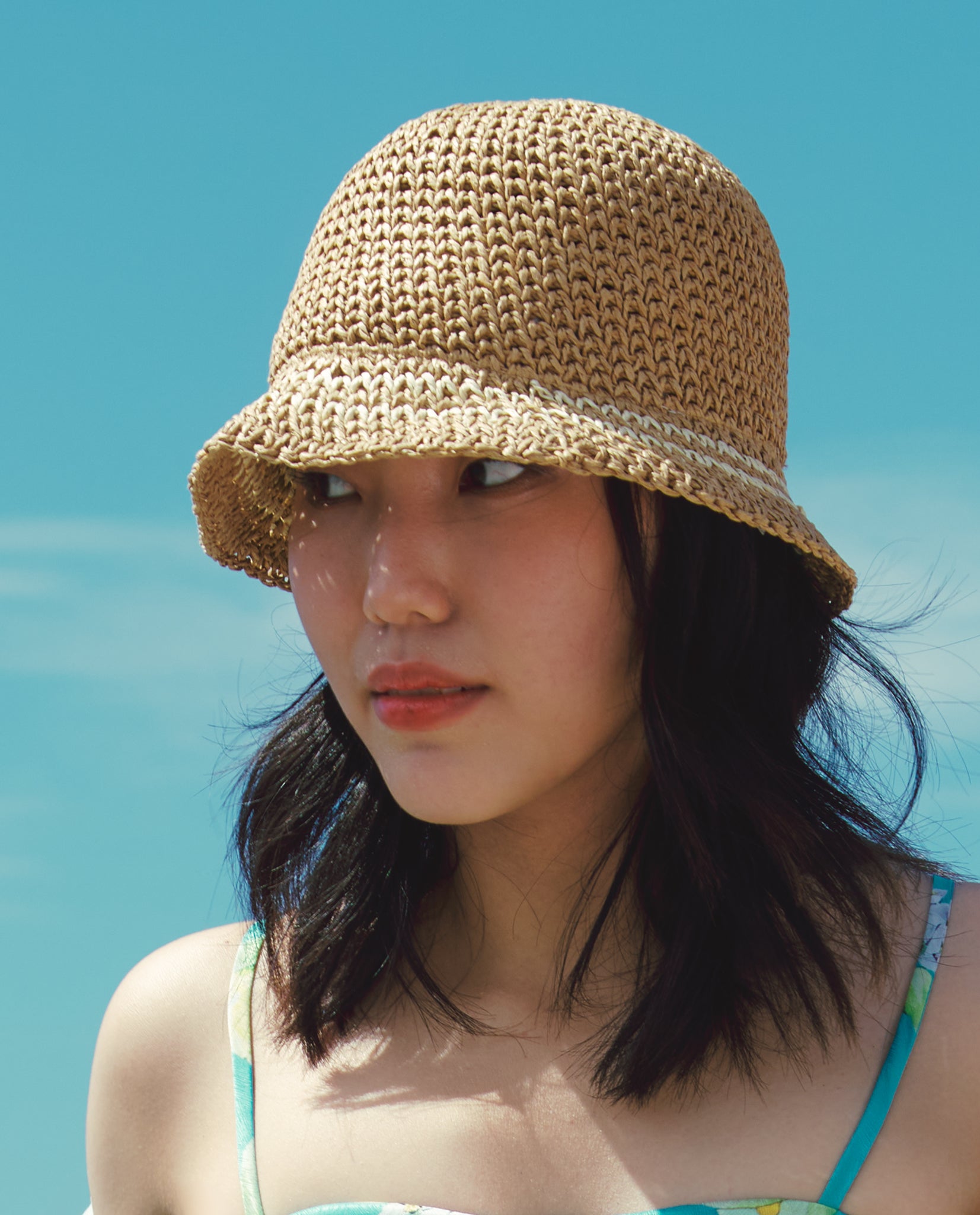 Mũ cói vành nhỏ thời trang Hity