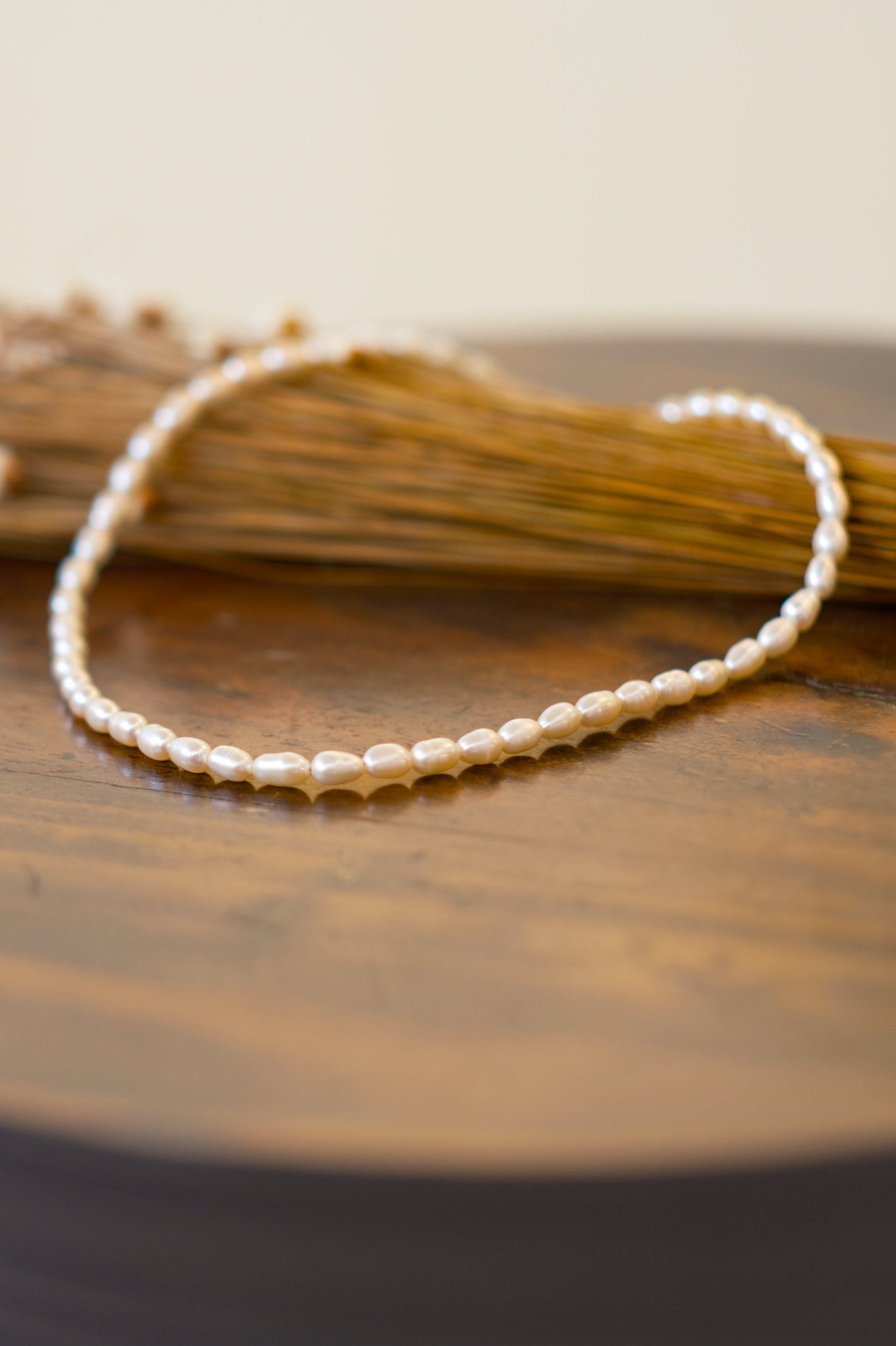 Vòng cổ choker ngọc trai dị baroque thời trang Hity