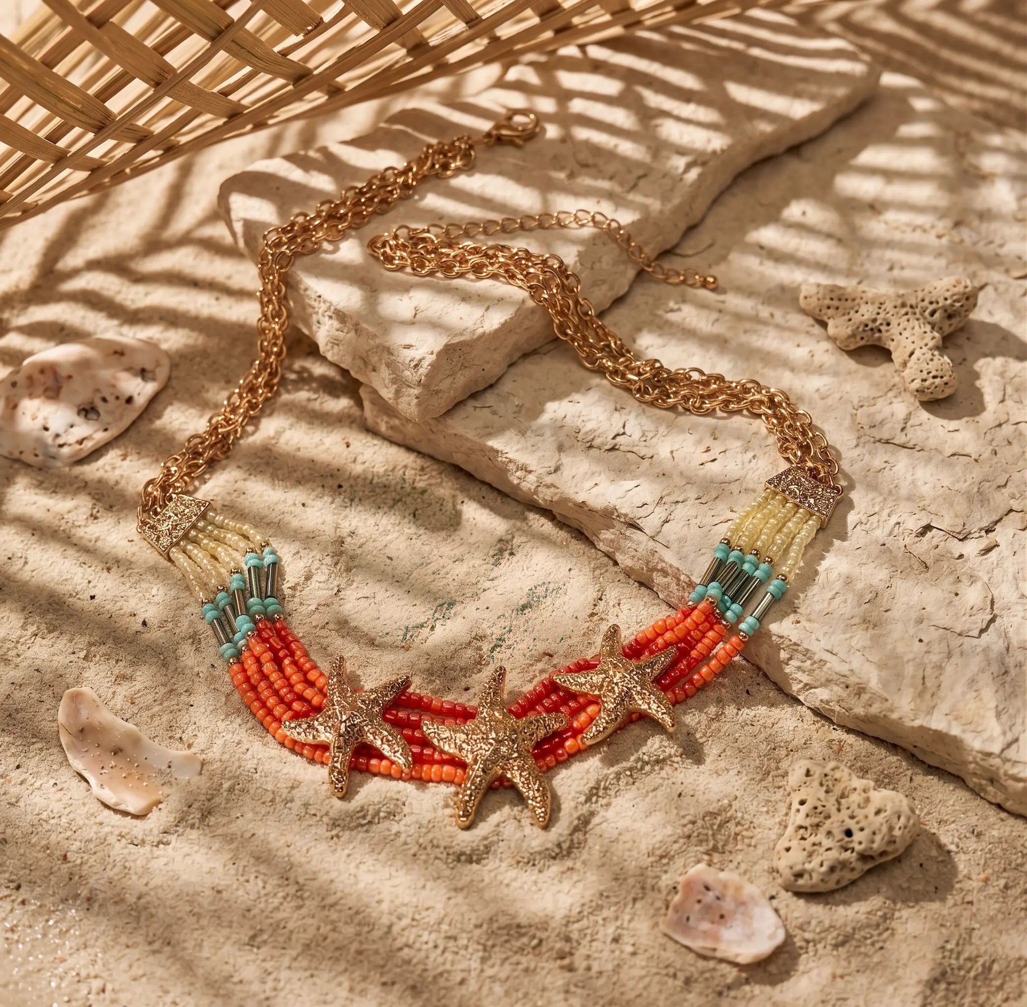 Vòng cổ boho sao biển thời trang Hity