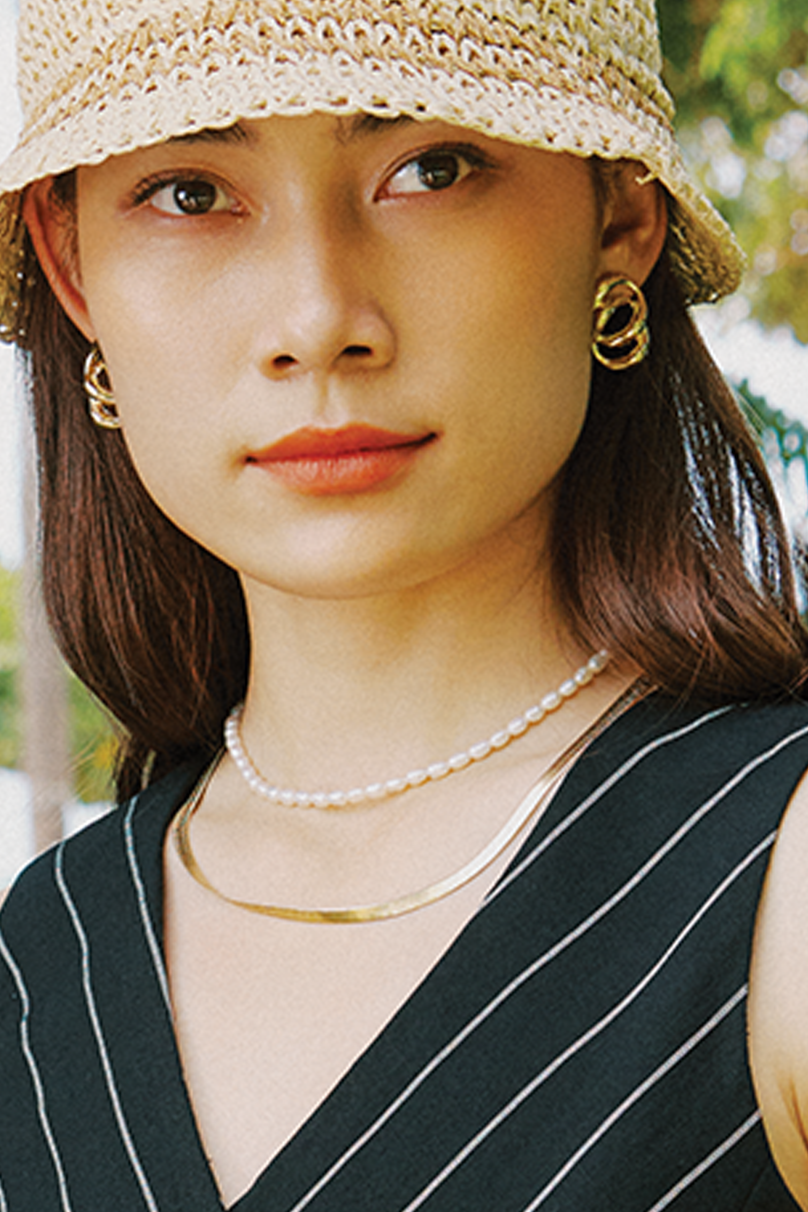 Vòng cổ dây mì snake chain thời trang Hity