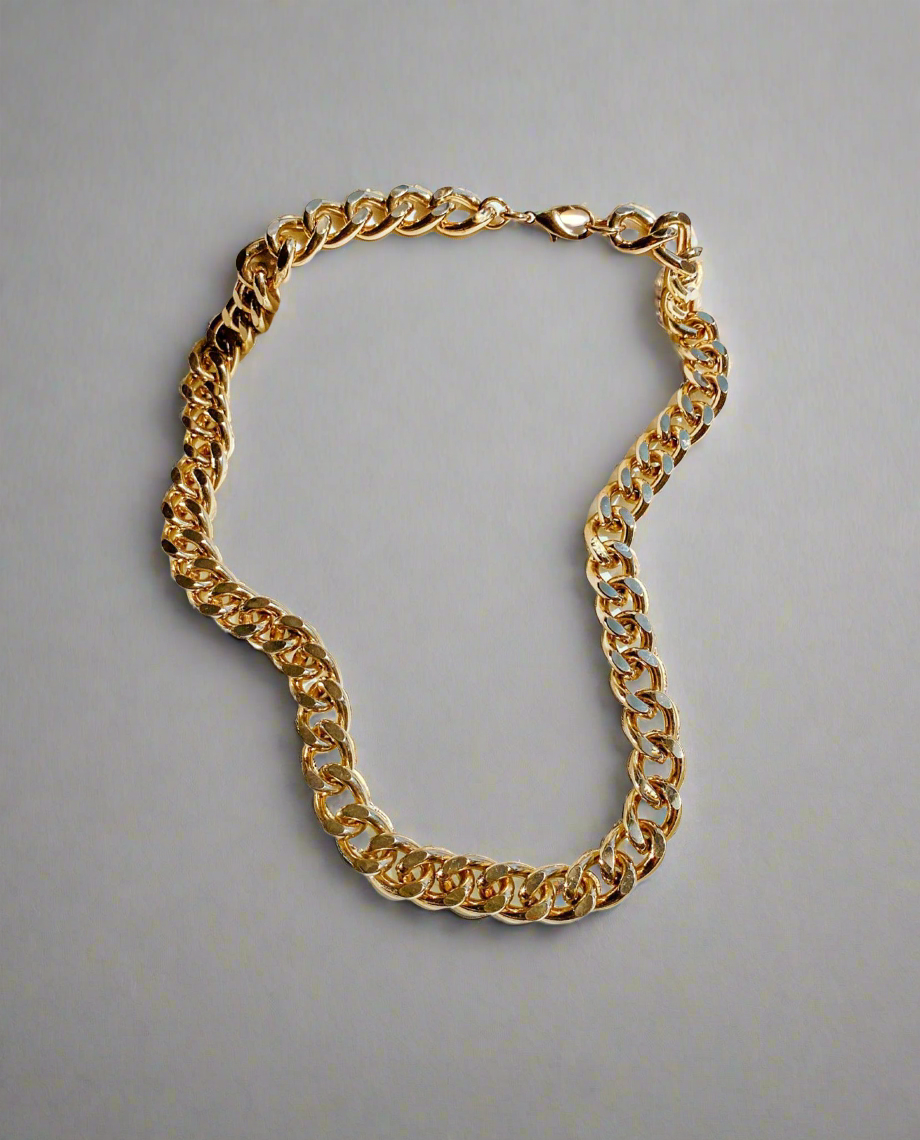 Vòng cổ xích to trang sức statement thời trang Hity