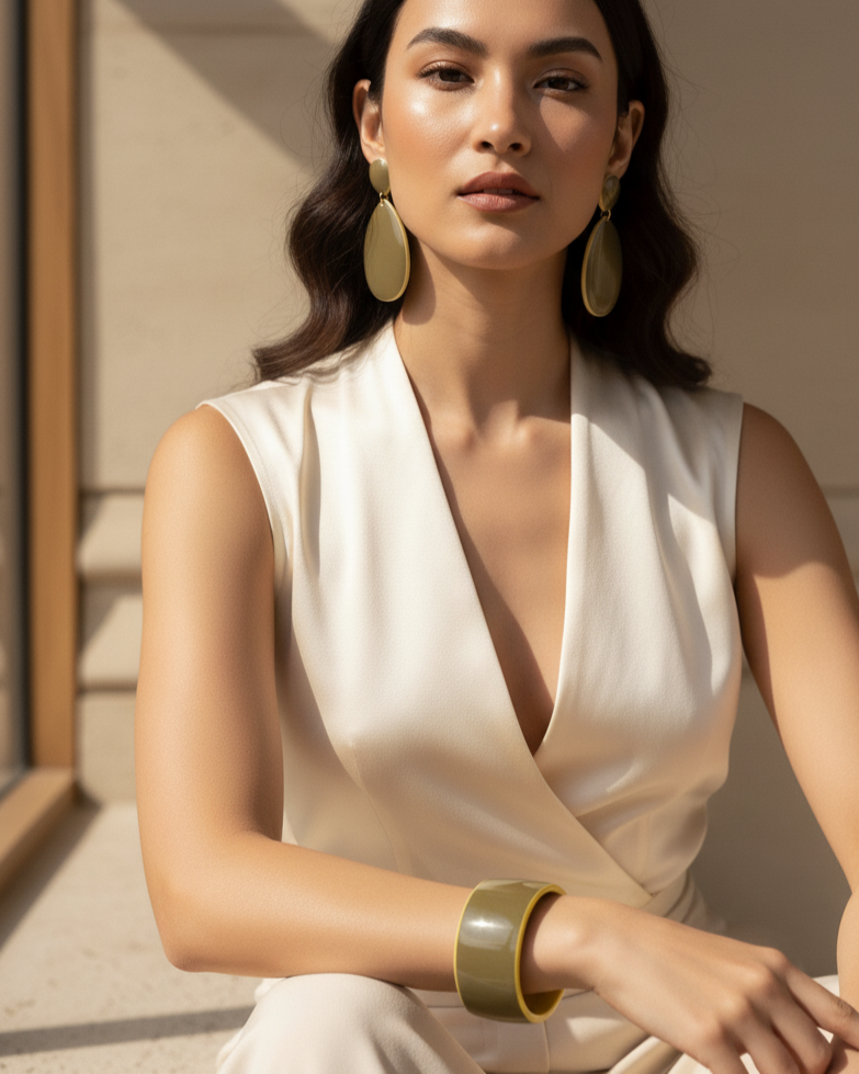 Vòng tay sơn mài trang sức thủ công handmade thời trang Hity