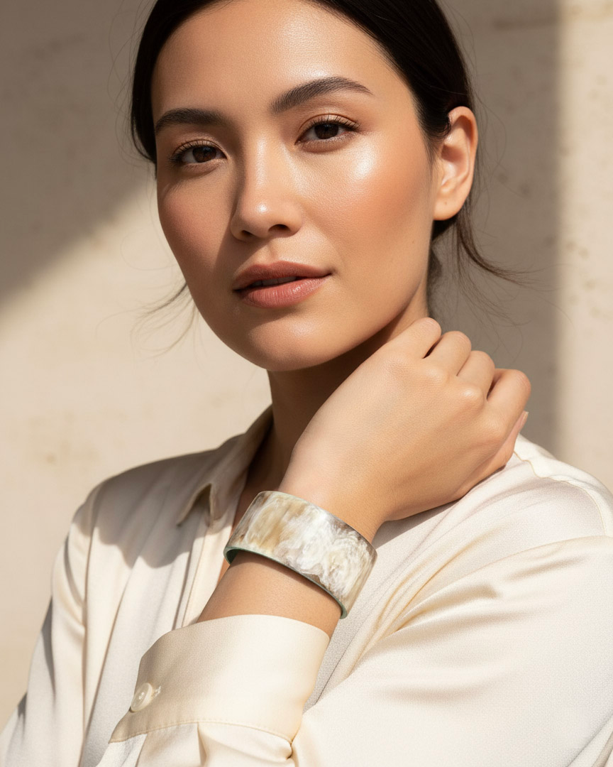 Vòng tay sơn mài trang sức thủ công handmade thời trang Hity