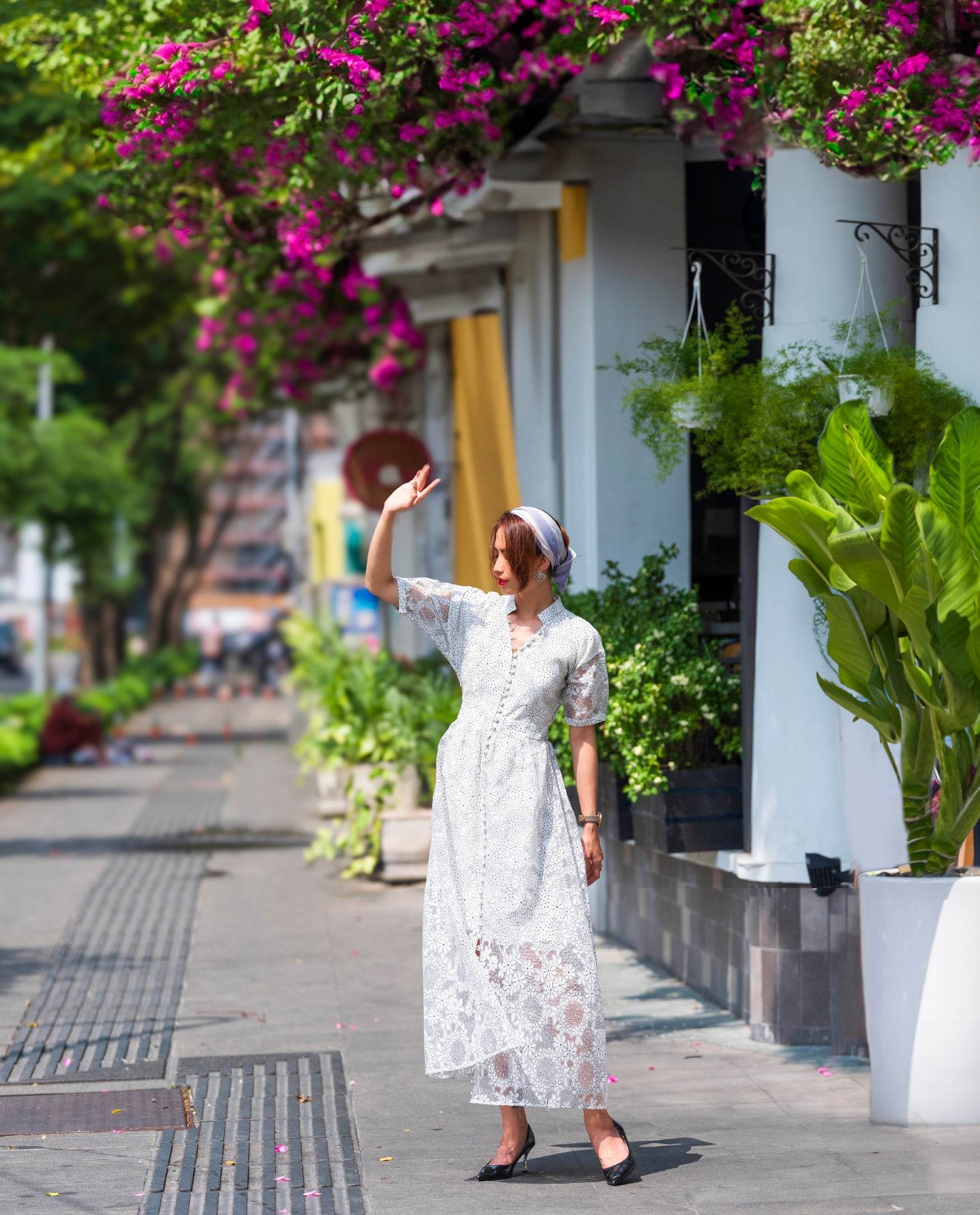 Đầm Midi Organza Mai DRE138 - Hity